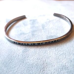 Engraved bracelet